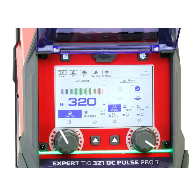 Spawarka inwertorowa EXPERT TIG 321 DC PULSE Pro7 LCD - obrazek 8