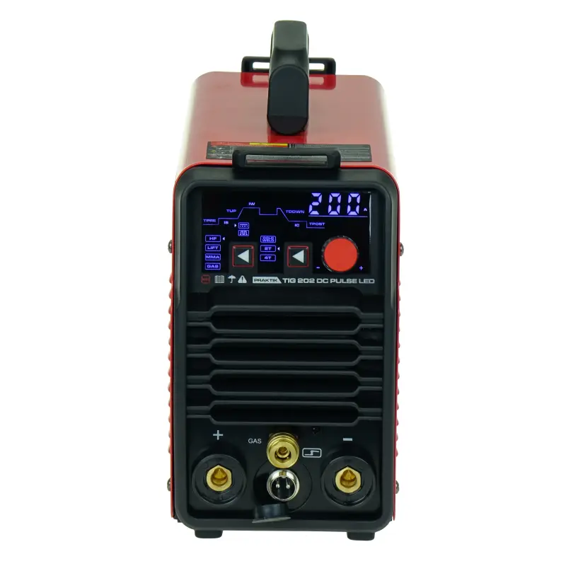 Spawarka inwertorowa PRAKTIK TIG 202 DC PULSE LED - obrazek 4