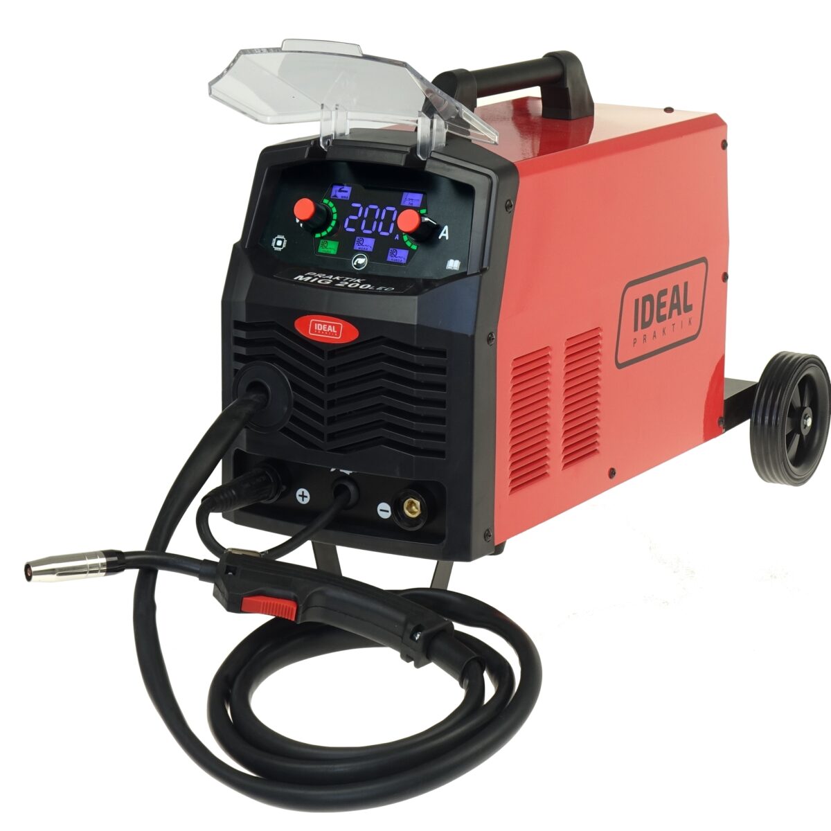 Spawarka inwertorowa PRAKTIK MIG 200 SYNERGIC LED