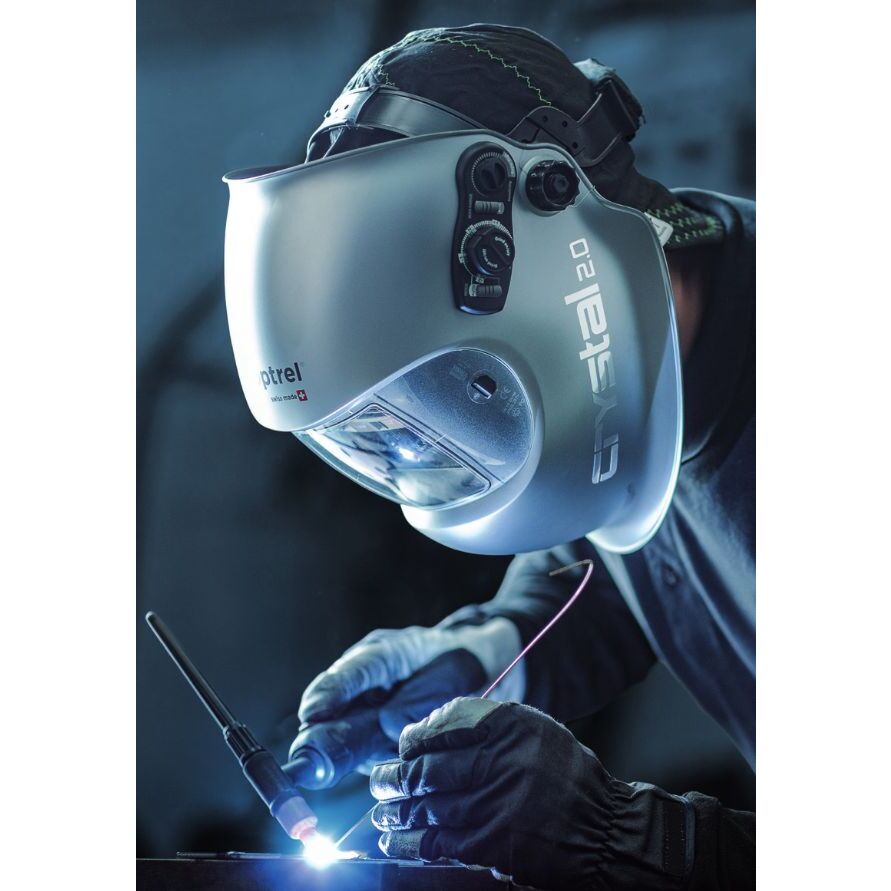 Przyłbica spawalnicza OPTREL Crystal 2.0 - obrazek 3