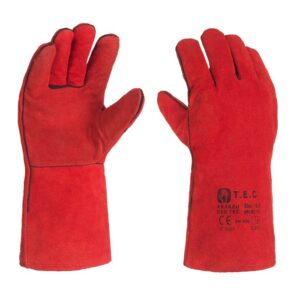 Rękawice grube spawalnicze KRAKAU RED TEC