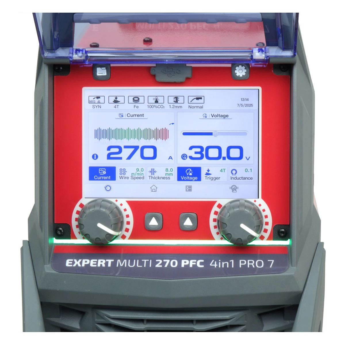 Spawarka inwertorowa EXPERT MULTI 270 PFC PULSE 4in1 Pro7 - obrazek 5