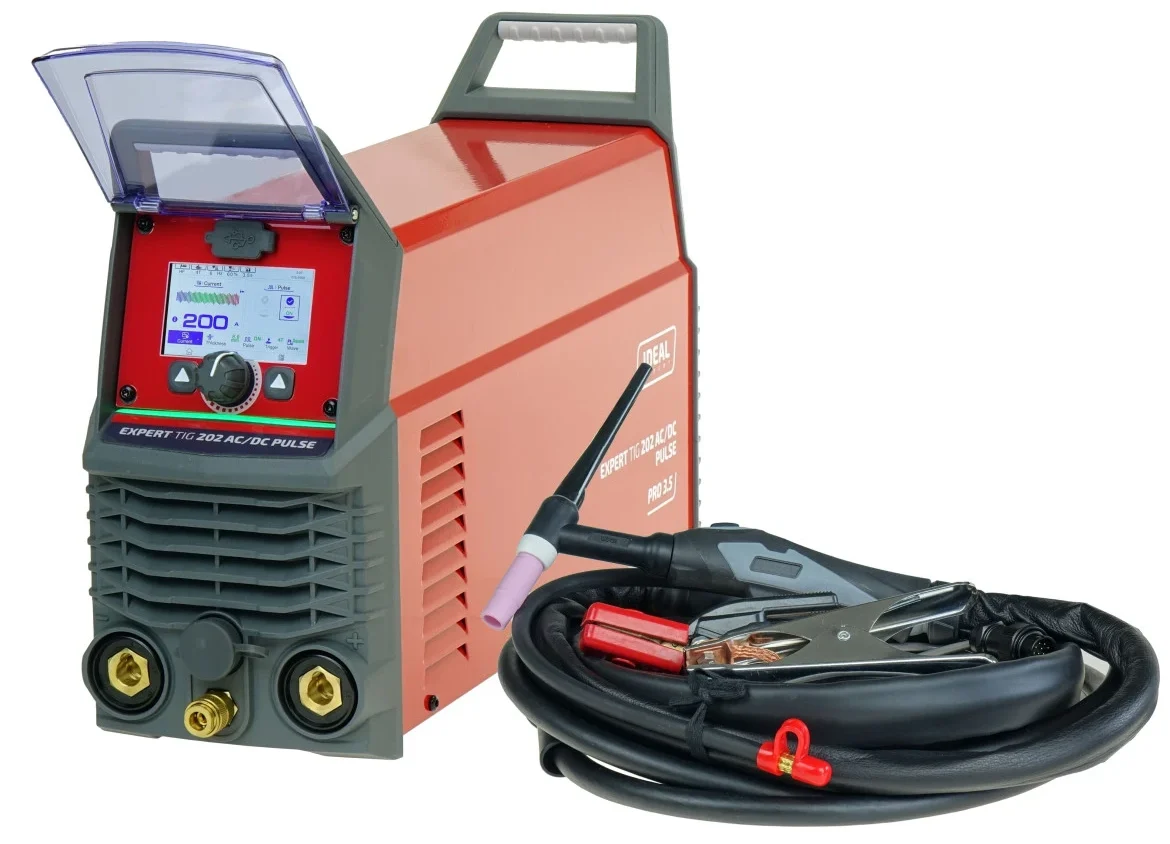 Spawarka inwertorowa EXPERT TIG 202 AC/DC PULSE Pro3.5 LCD