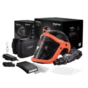 Przyłbica do szlifowania SPARTUS Ultra NX47 z systemem nawiewowym