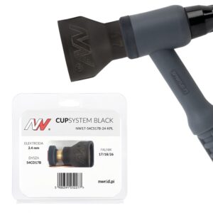 CUPSYSTEM Black - zestaw 17/18/26 dysza kielich #17 [na elektrodę 2.4]