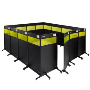 Zabudowa stanowiska 4460x4400 do spawania laserowego [z podglądem]