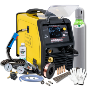 Spawarka inwertorowa MAGNUM MIG 209 AL SY 200A Zestaw