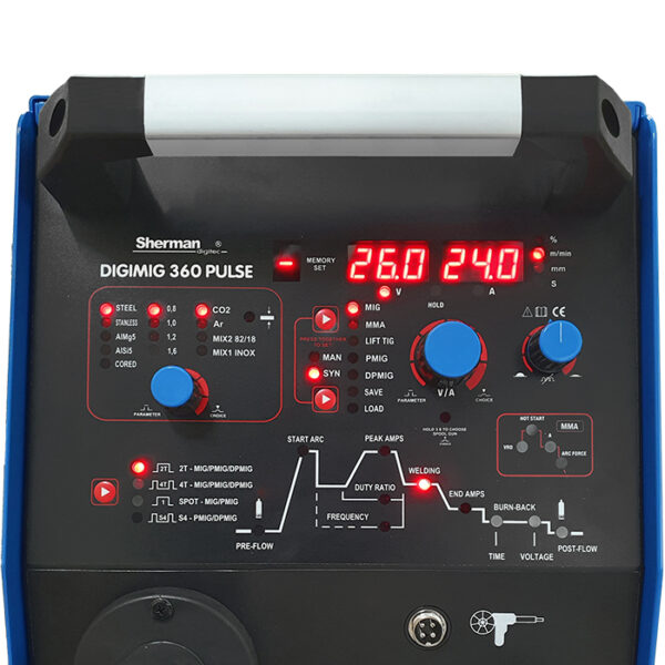 Spawarka inwertorowa synergiczna DIGIMIG 360 Pulse - obrazek 3