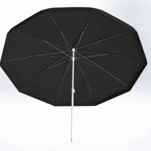 Parasol spawalniczy trudnopalny