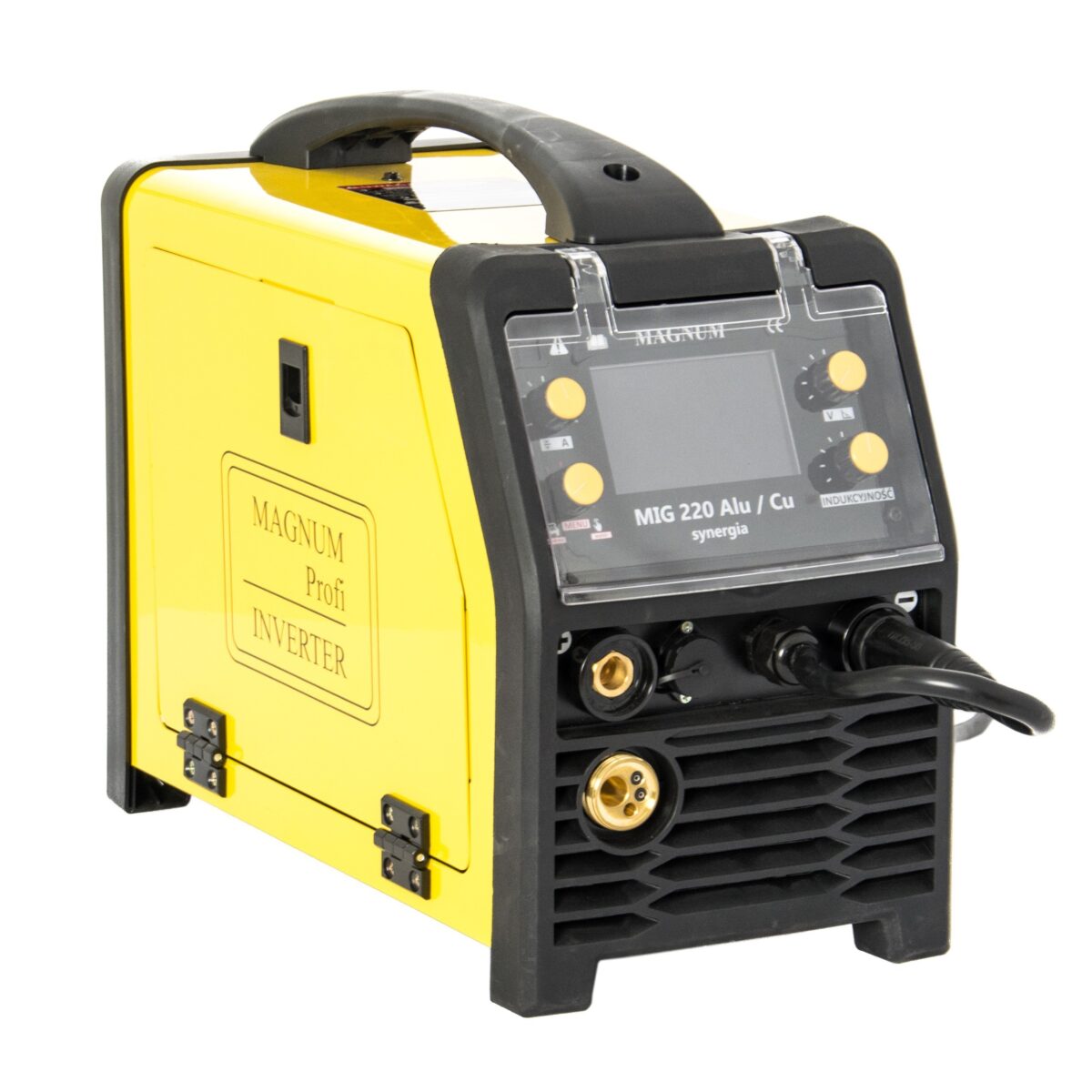 Spawarka inwerterowa MIG/MAG 220 ALU/CU SYNERGIA LCD MAGNUM