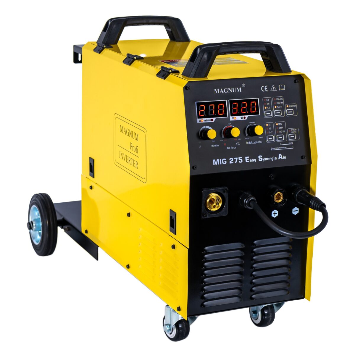 Spawarka inwerterowa MAGNUM MIG 275 EASY SYNERGIA ALU PULS