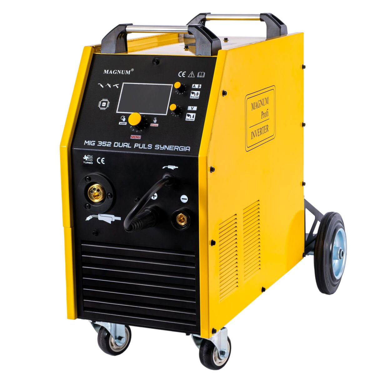 Spawarka inwerterowa MIG/MAG 352 Dual Puls Synergia LCD 4x4 MAGNUM
