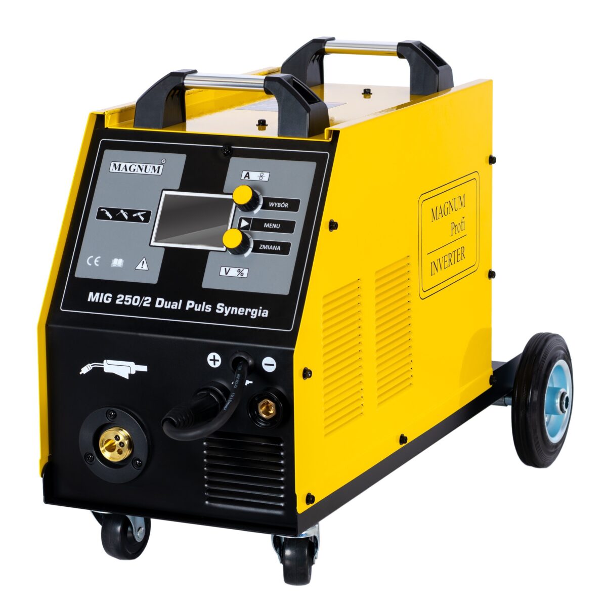 Spawarka inwerterowa MAGNUM MIG250/2 Dual Puls Synergia