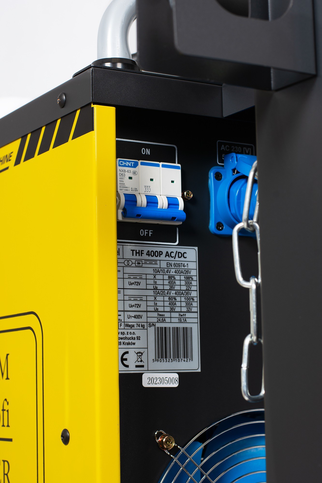 Spawarka inwertorowa THF400P v2 AC/DC 400A MAGNUM - obrazek 9