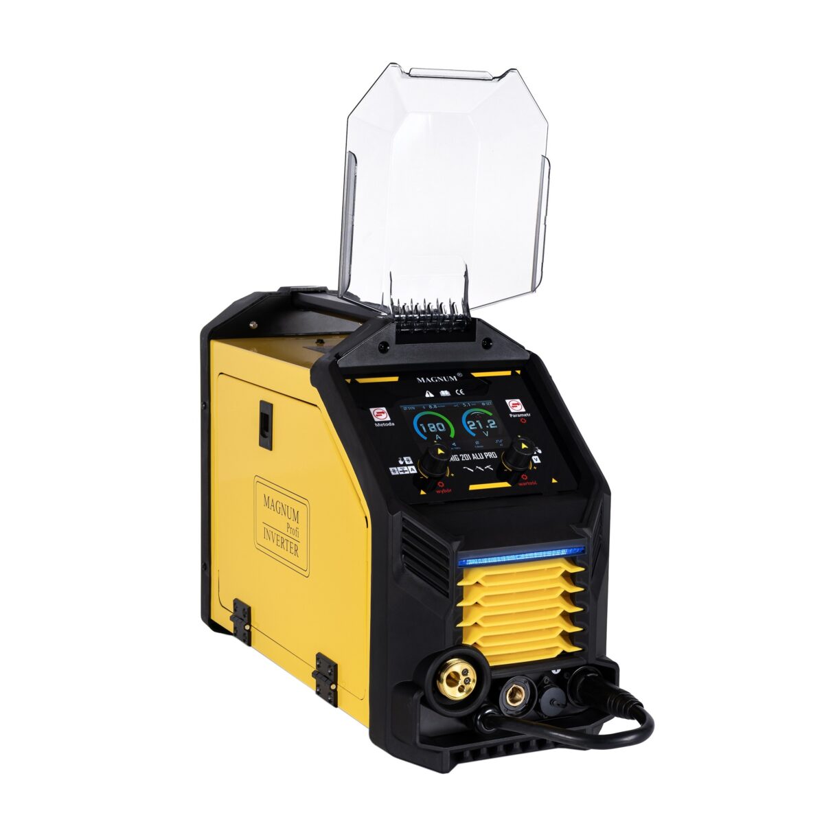 Spawarka inwerterowa MAGNUM MIG201 ALU PRO SYNERGIA