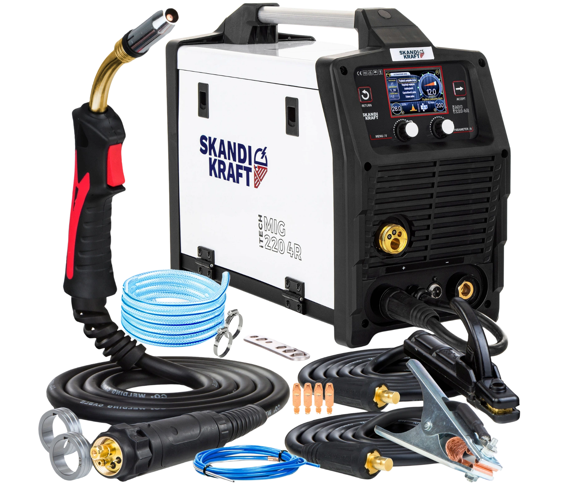SKANDI KRAFT iTECH MIG 255 4w1 Dual Pulse HF