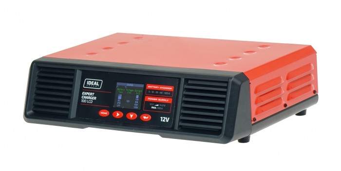 Prostownik do Akumulatorów IDEAL PROFESSIONAL EXPERT CHARGER 100 LCD