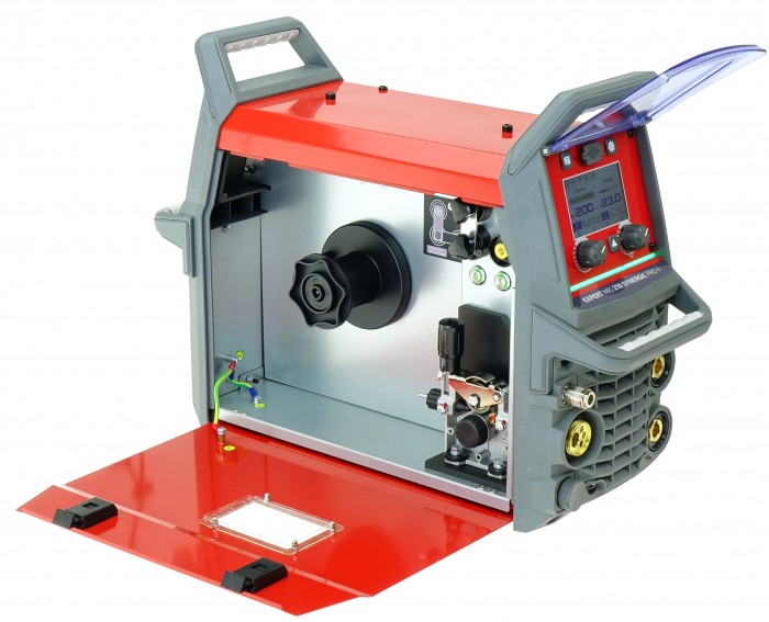 Spawarka migomat 200A MIG MMA TIG EXPERT MIG 210 Synergic Pro4 LCD IDEAL