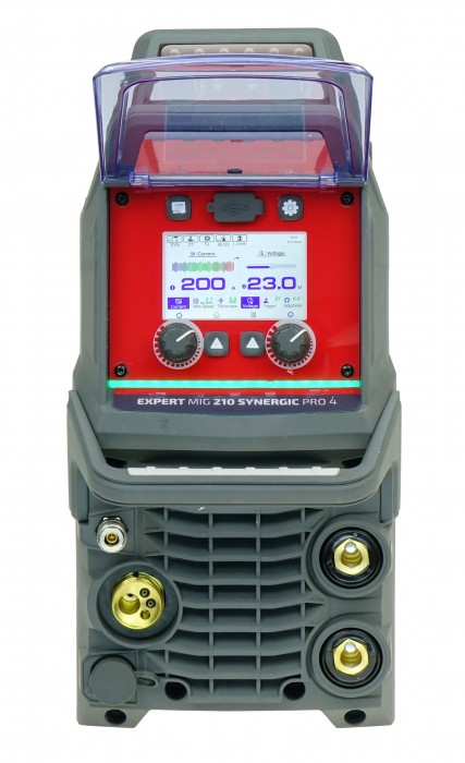 Spawarka migomat 200A MIG MMA TIG EXPERT MIG 210 Synergic Pro4 LCD IDEAL