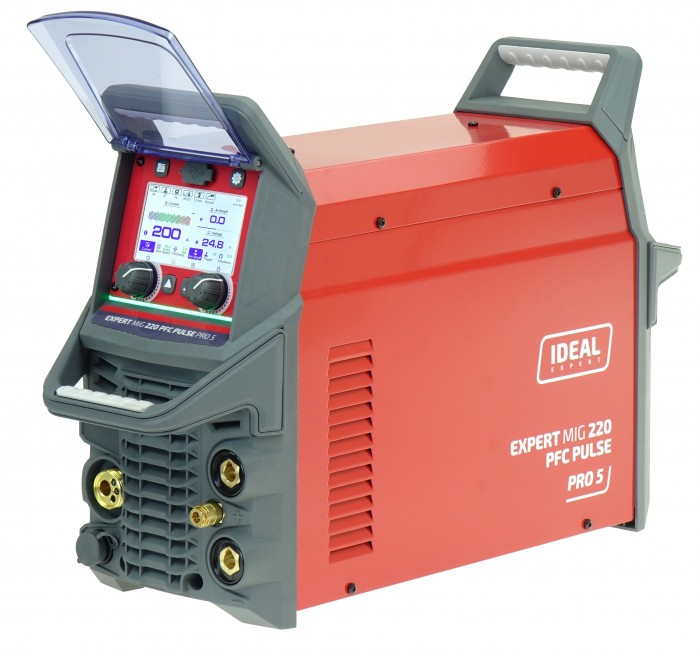 Spawarka IDEAL EXPERT MIG 220 PFC PULSE Pro5 LCD 200A MIG MAG PULS MMA TIG