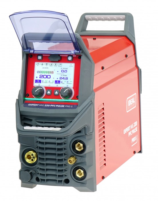 Spawarka IDEAL EXPERT MIG 220 PFC PULSE Pro5 LCD 200A MIG MAG PULS MMA TIG