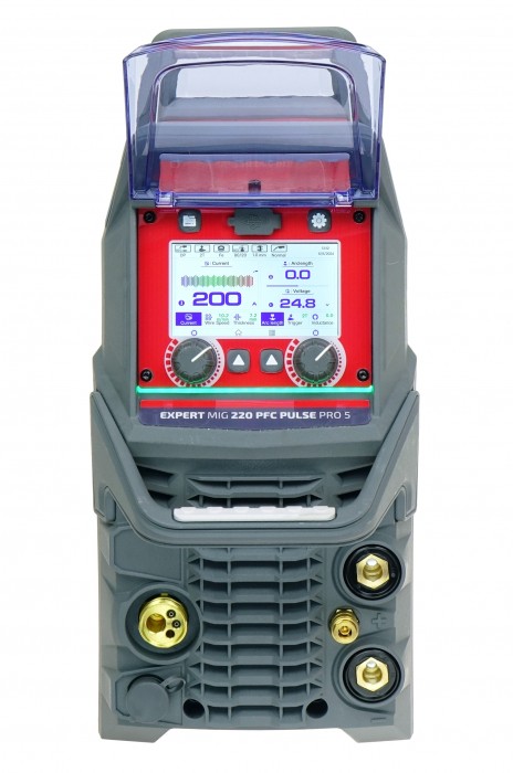 Spawarka IDEAL EXPERT MIG 220 PFC PULSE Pro5 LCD 200A MIG MAG PULS MMA TIG