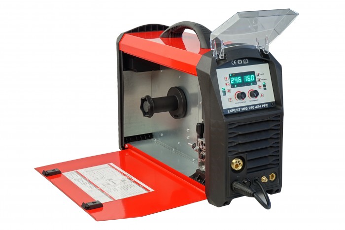 Półautomat spawalniczy MIG/MAG, MMA, TIG IDEAL 40-250 A 230 V