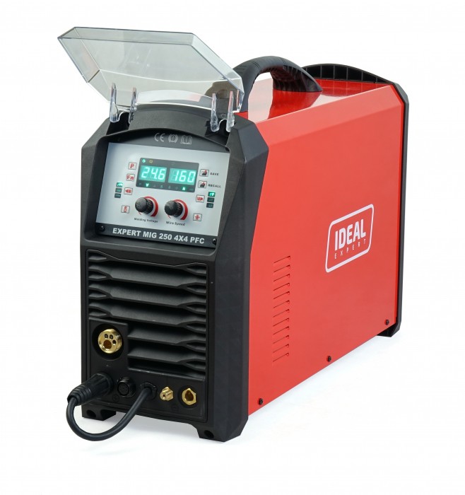 Półautomat spawalniczy MIG/MAG, MMA, TIG IDEAL 40-250 A 230 V