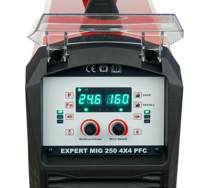Półautomat spawalniczy MIG/MAG, MMA, TIG IDEAL 40-250 A 230 V