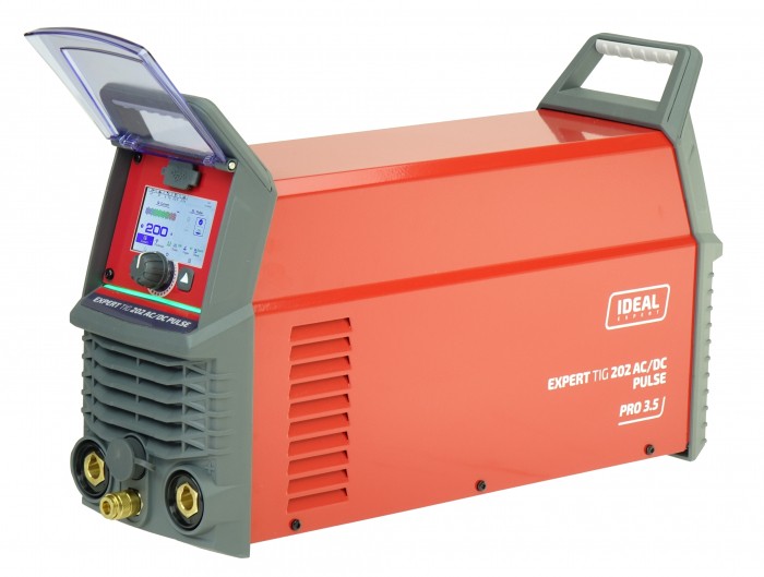 Spawarka Expert TIG MMA 202 AC/DC PULSE PRO 3.5 LCD IDEAL 230V 200A