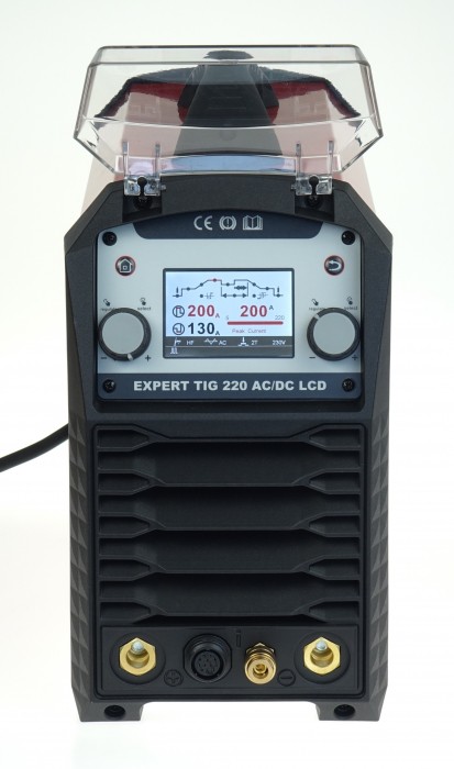 Spawarka EXPERT TIG 220 LCD AC/DC PULSE IDEAL