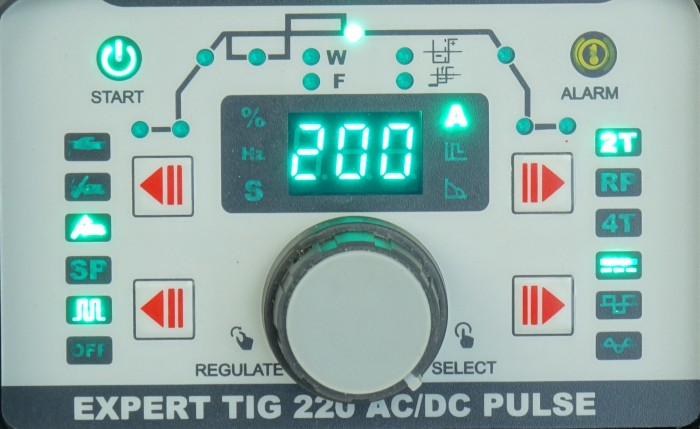 Spawarka inwertorowa IDEAL TIG 220 AC/DC TIG Expert Pulse – zestaw