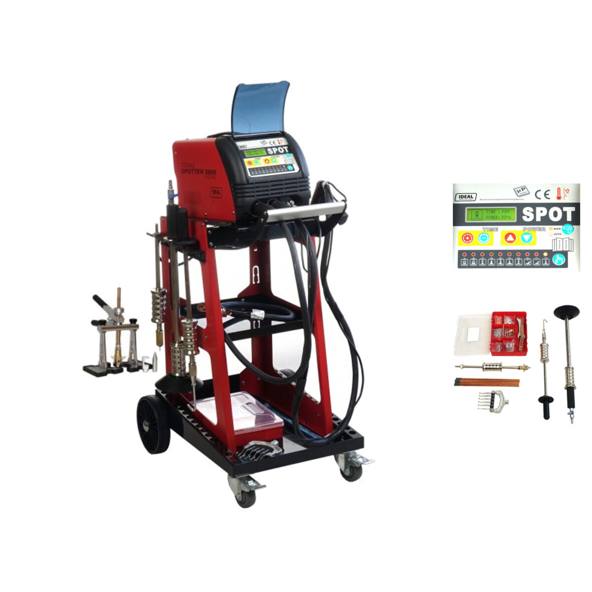 Zgrzewarka Ideal spotter 5800 MAX blacharski 400V do blachy QuickPuller