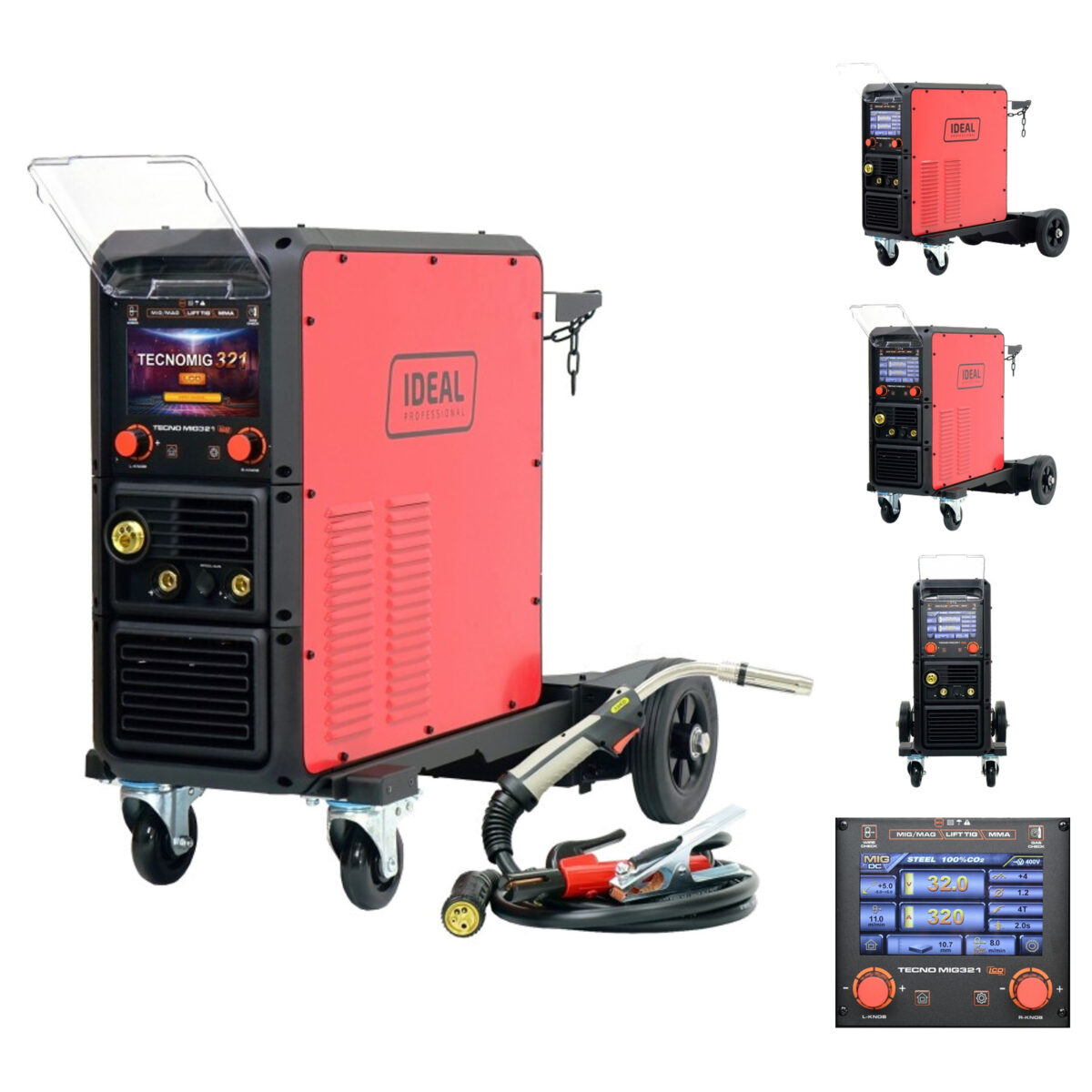 Półautomat spawalniczy MIG/MAG IDEAL 30-320 A 400 V