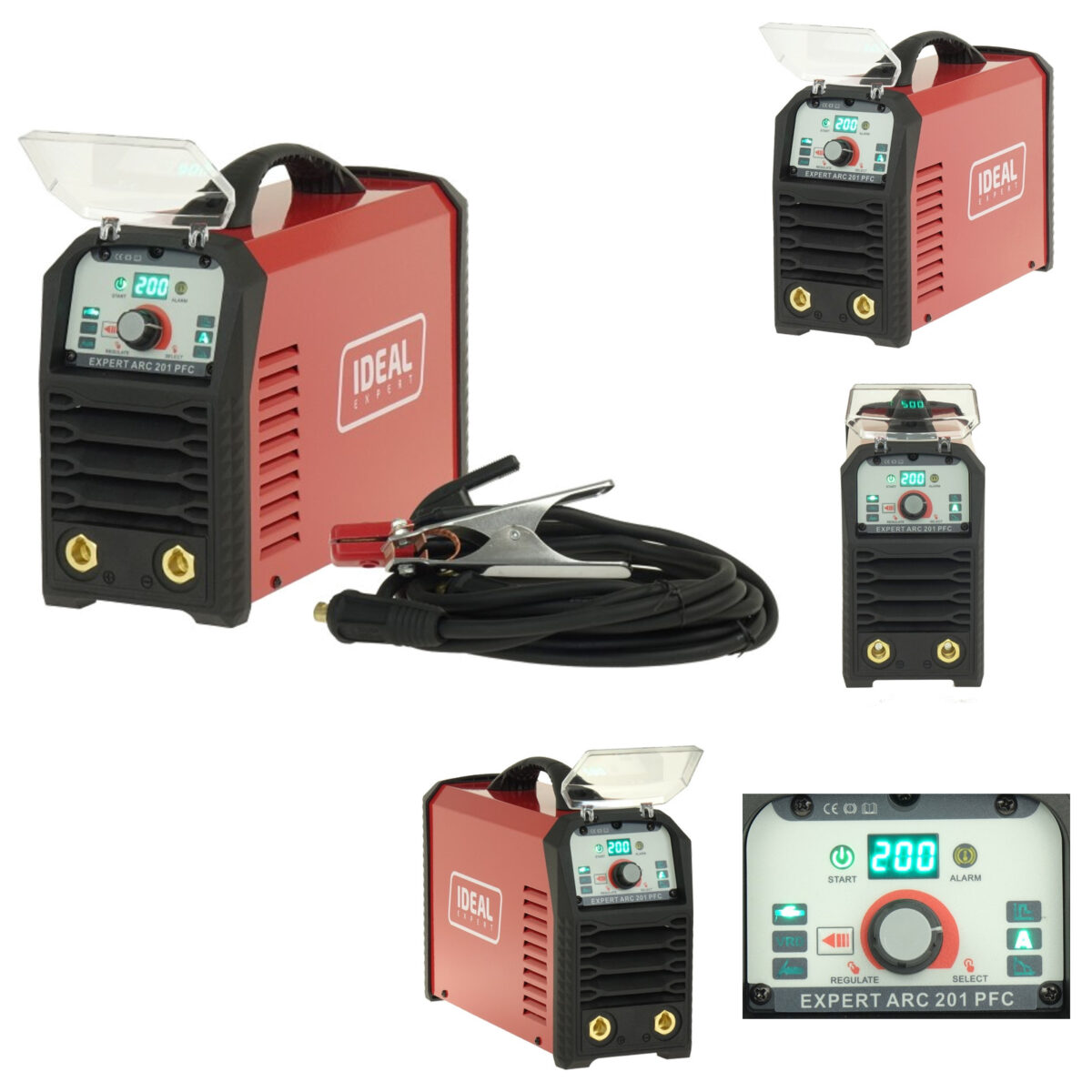Spawarka inwertorowa IDEAL EXPERT ARC 201 PFC 200A MMA