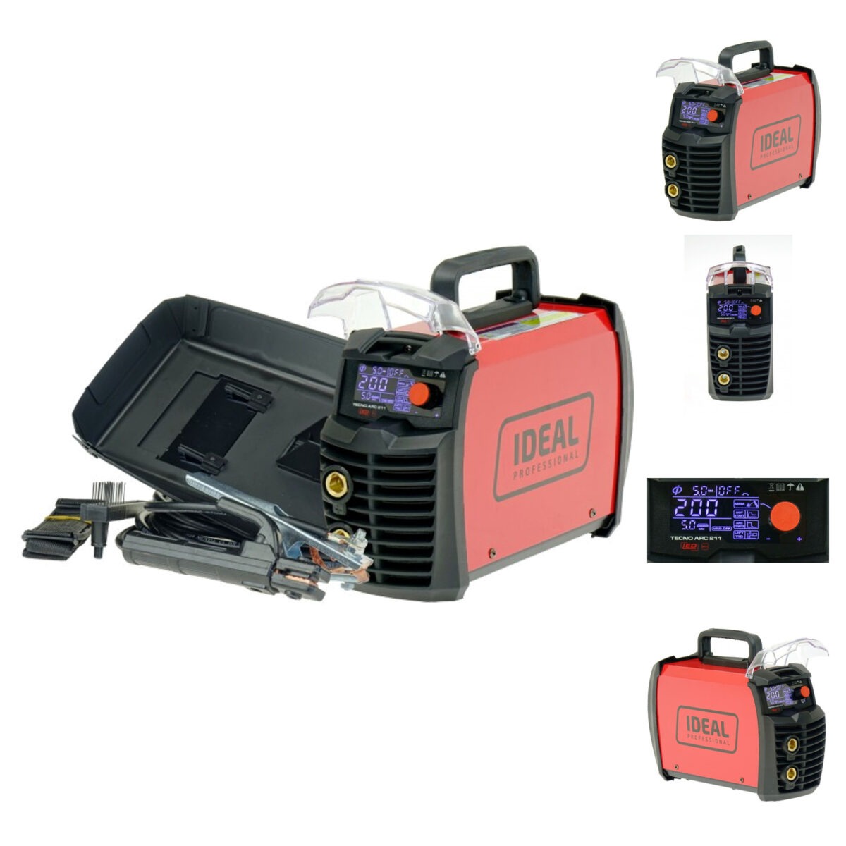 Spawarka inwertorowa IDEAL TECNO ARC 211 LED MMA/TIG VRD