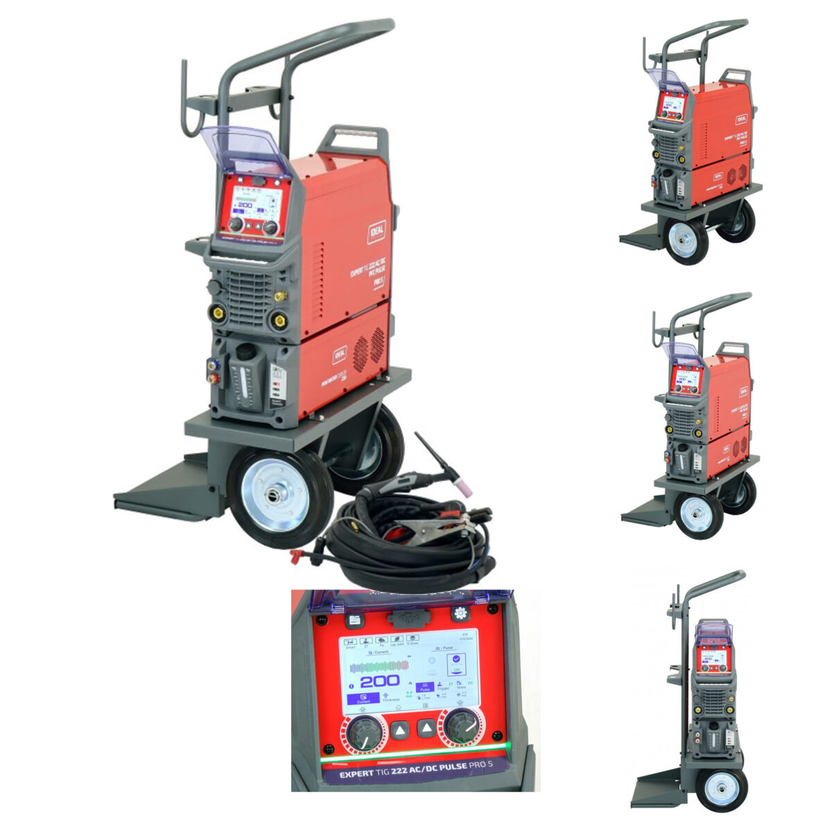 EXPERT EXPERT TIG 222 AC/DC PULSE Pro5 LCD W Spawarka inwertorowa