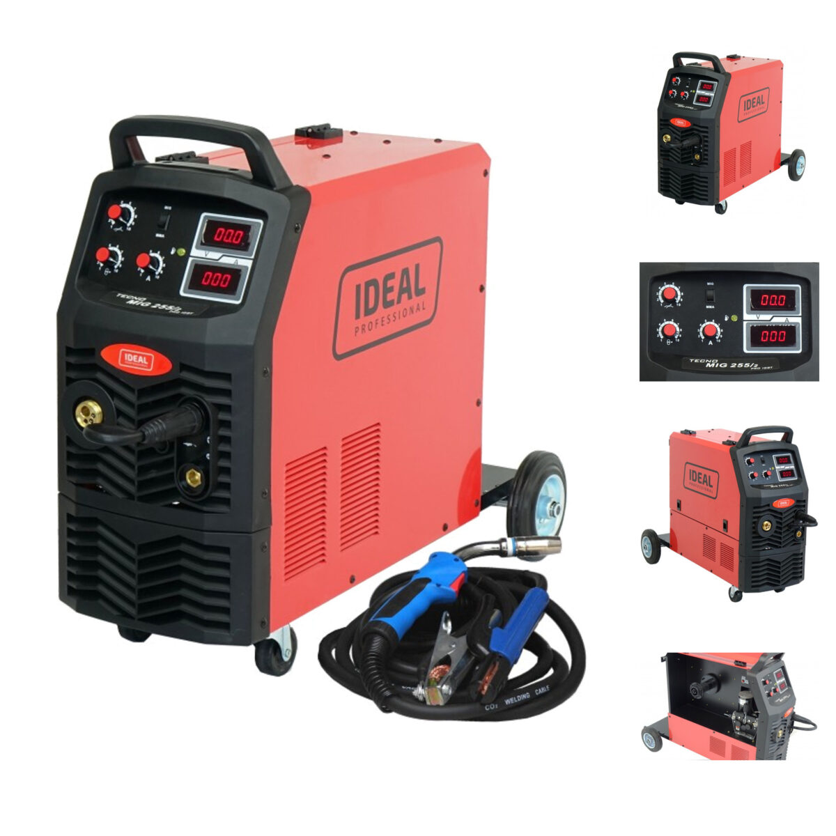 Spawarka inwertorowa IDEAL TECNOMIG 255 4x4 MIG