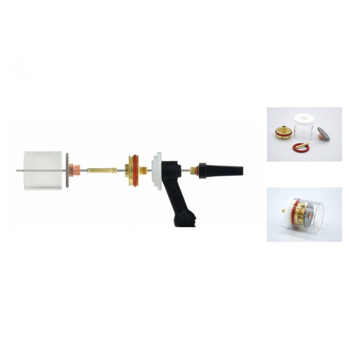 Zestaw części PYREX L 1,6mm TIG9-20 IDEAL