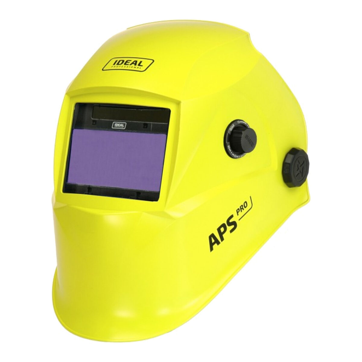 Przyłbica automatyczna APS Pro 718G YELLOW MATT TV