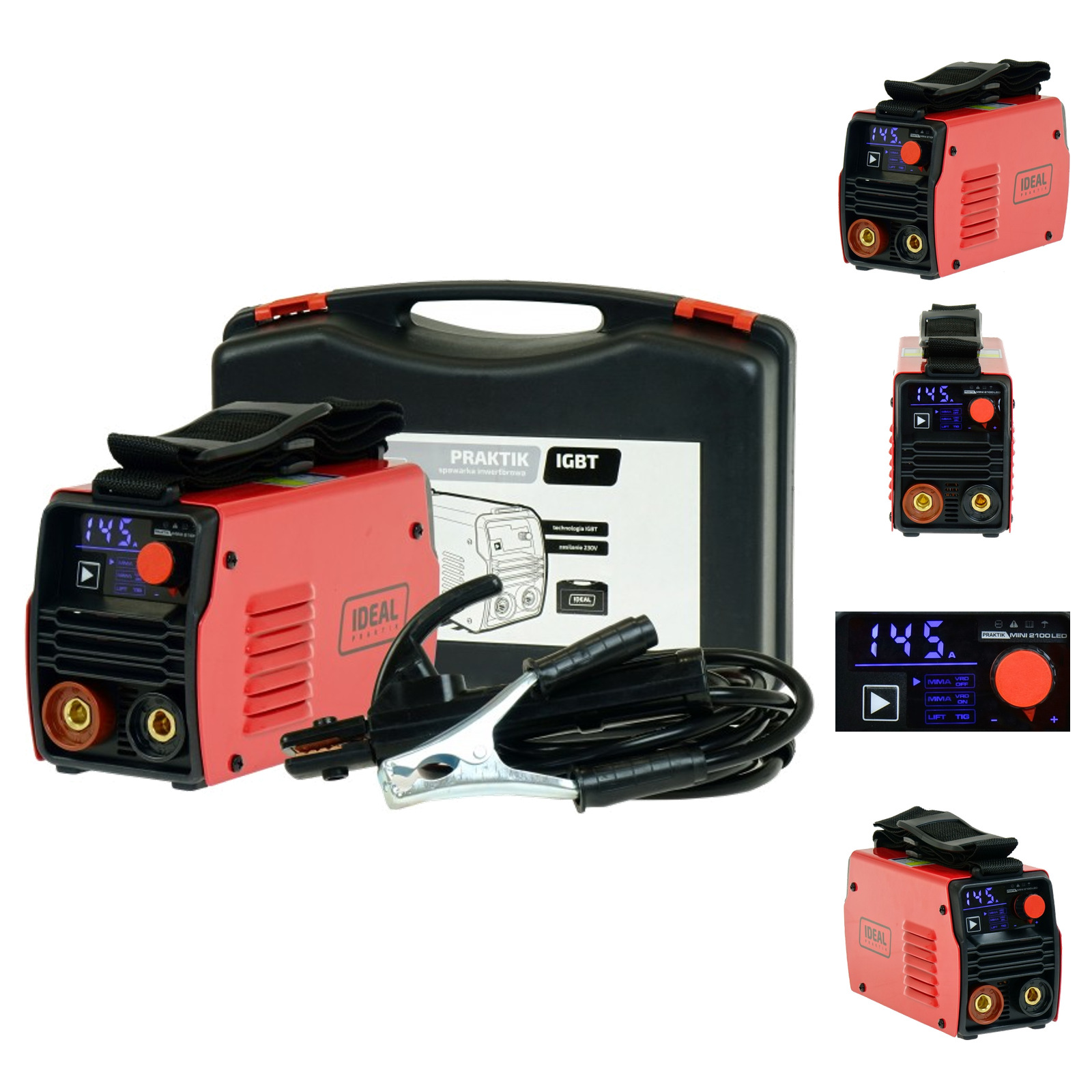 Spawarka MMA IDEAL PRAKTIK MINI 2100 Walizka 145A