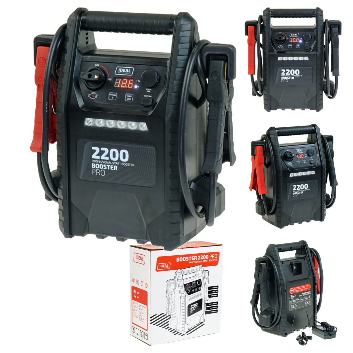 Urządzenie rozruchowe IDEAL BOOSTER 2200 12V 2200A