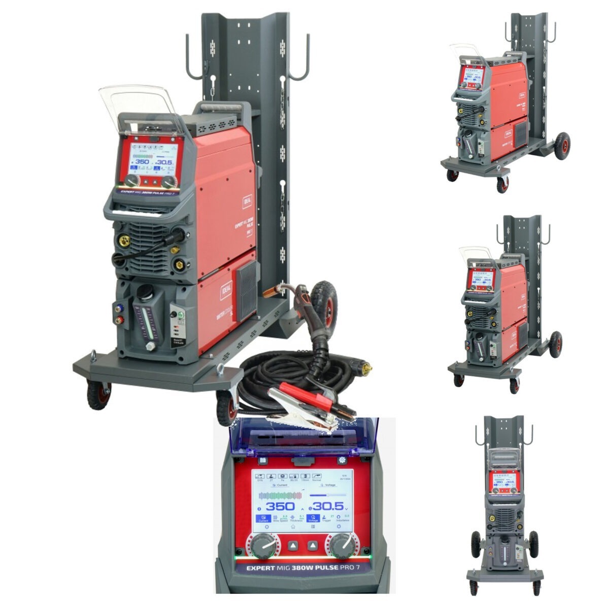 Półautomat spawalniczy MIG/MAG, MMA, TIG Ideal 10-350 A 400 V