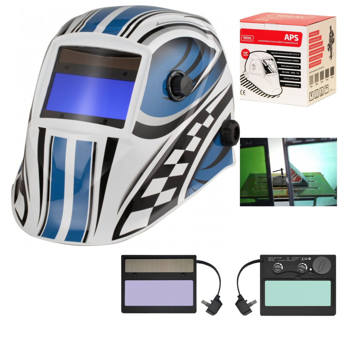 IDEAL APS-510G PRZYŁBICA AUTOMATYCZNA RACER TrueColour