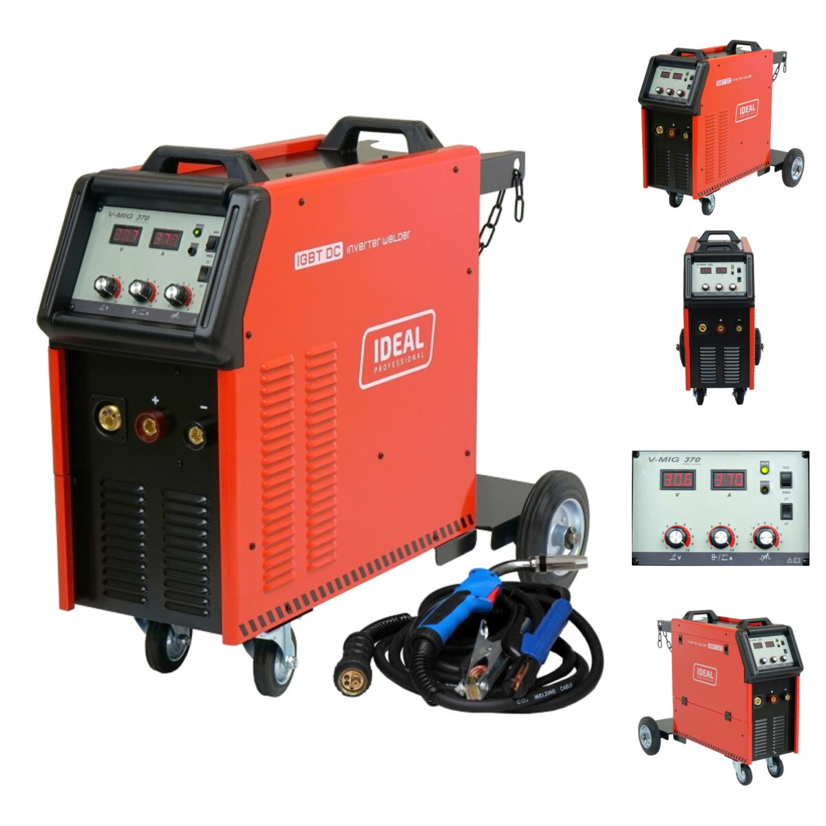 Półautomat spawalniczy MIG/MAG, MMA, TIG Ideal 50-370 A 400 V