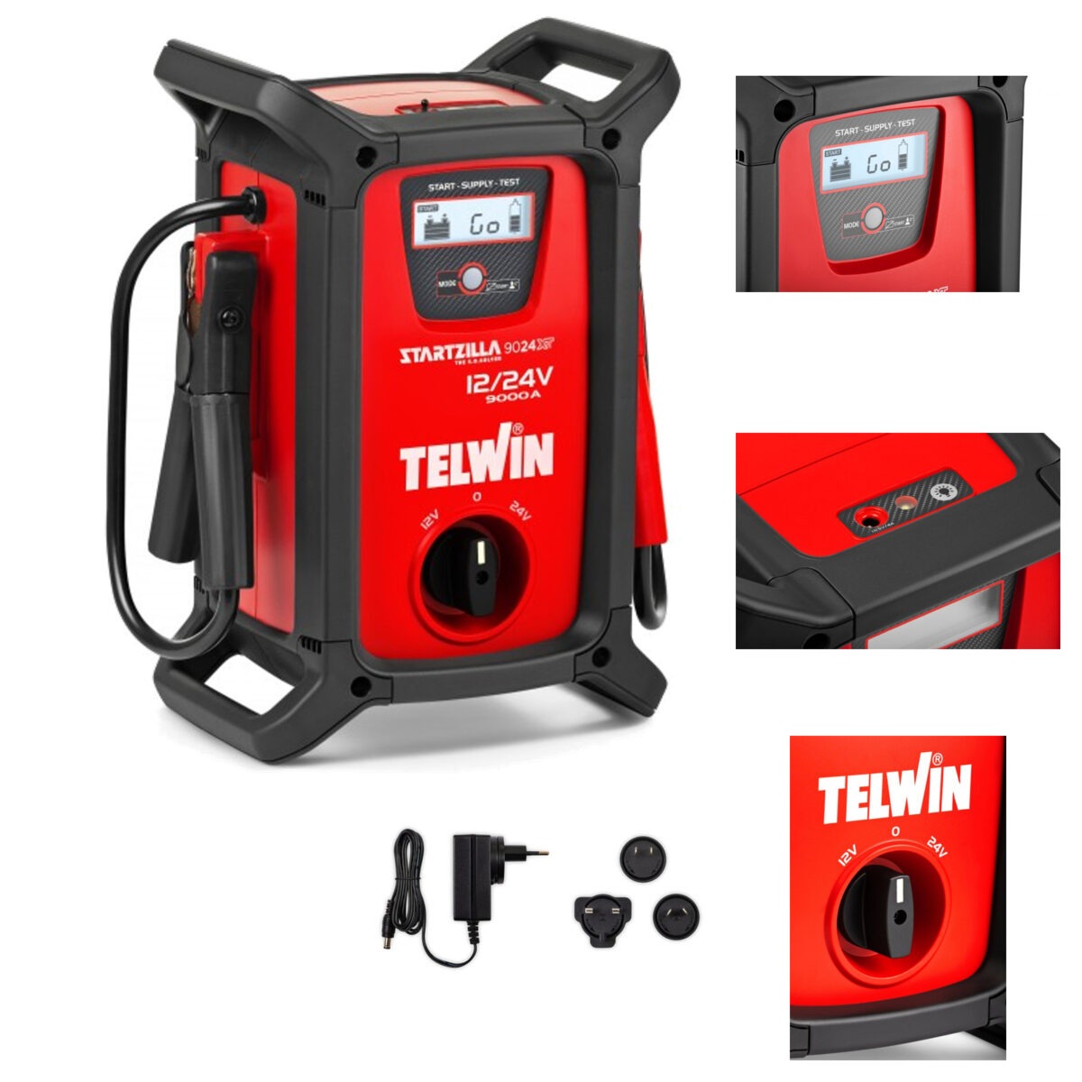 Urządzenie wspomagające rozruch Startzilla 9024XT 12/24V Telwin