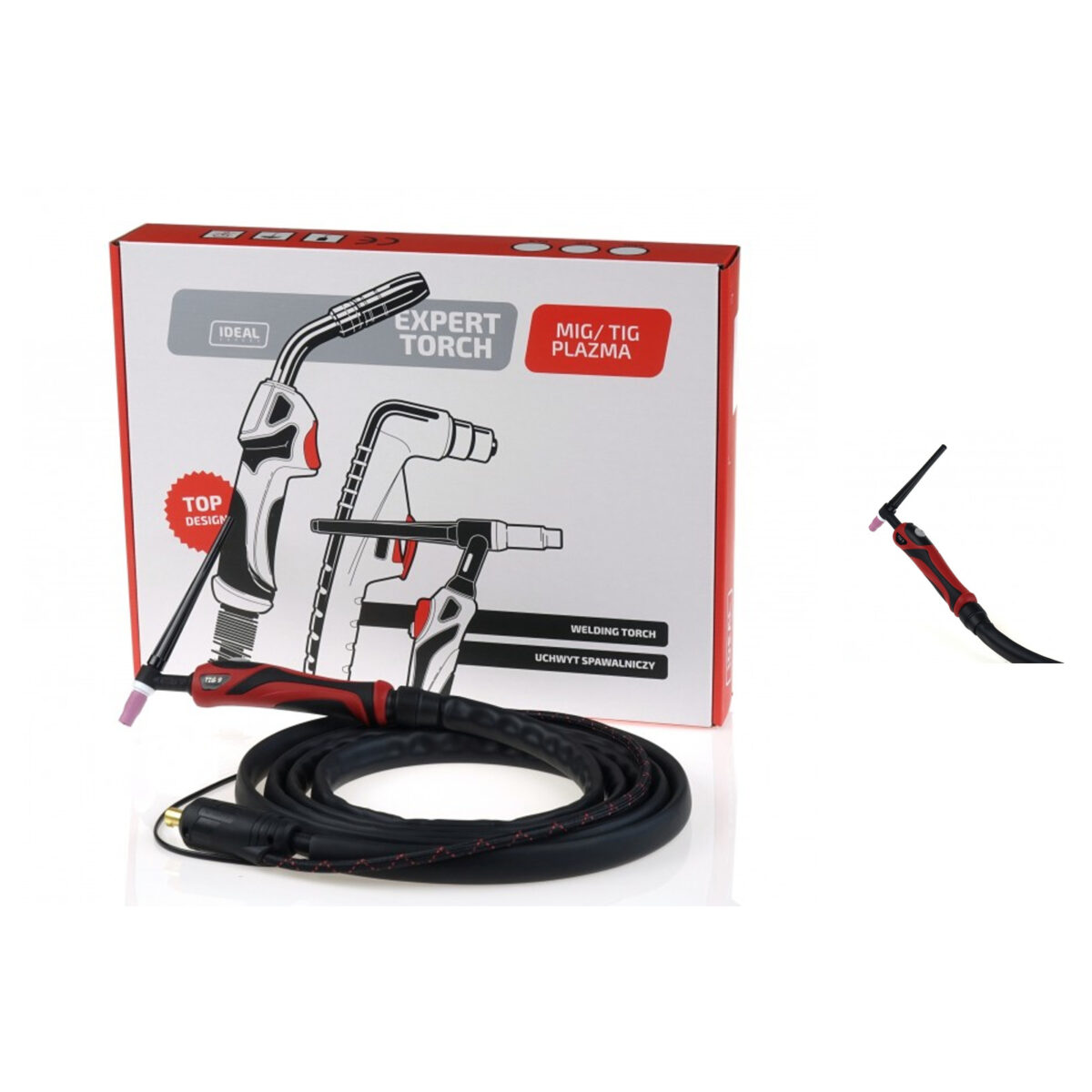 Uchwyt spawalniczy TIG 9FX 4m DX50 SINGLE EXPERT