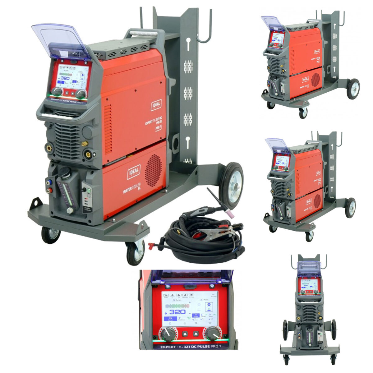 Spawarka inwerterowa IDEAL EXPERT TIG 321 DC PULSE 400V MMA TIG