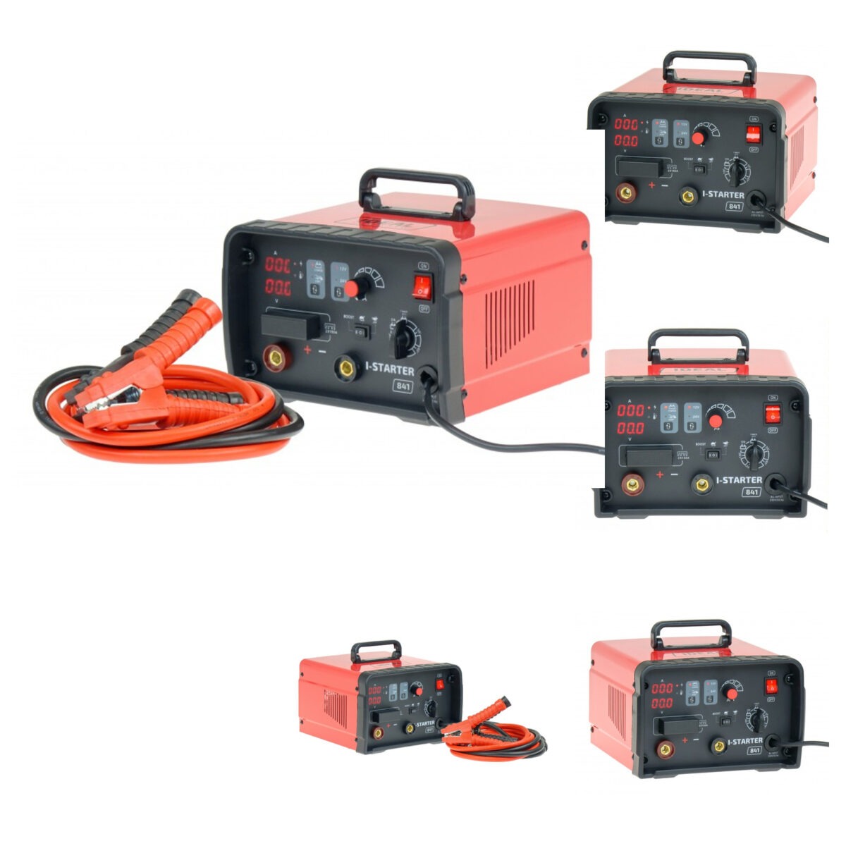 Prostownik inwertorowy z rozruchem IDEAL INVER STARTER 841 12/24V 800A
