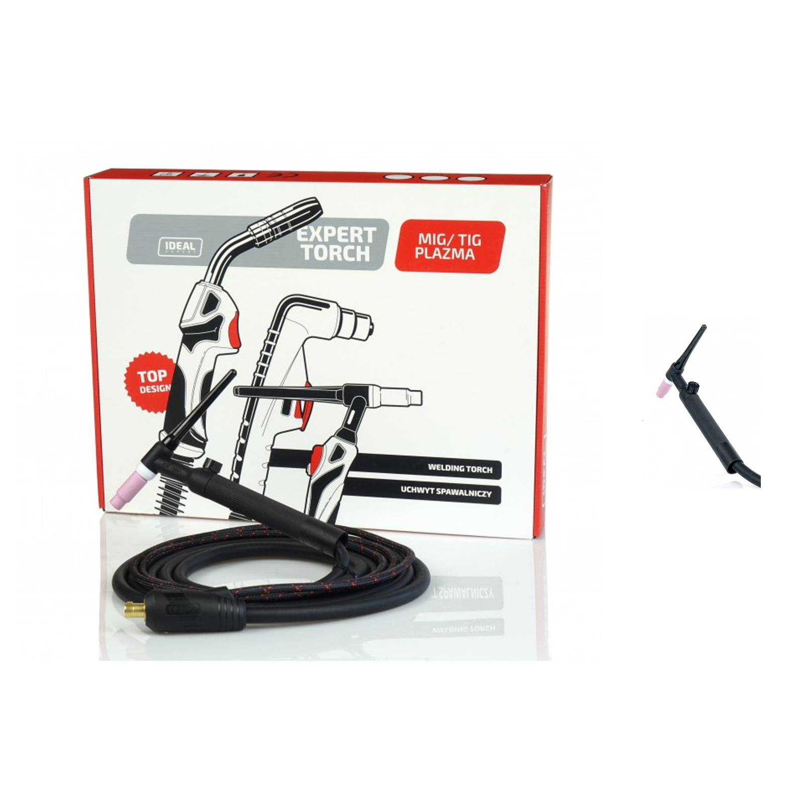 Uchwyt spawalniczy TIG 26V 8 m DX50 EXPERT